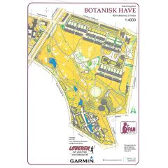 O-Kort Botanisk Have u. Poster
