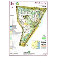 O-Kort Risskov m. Poster