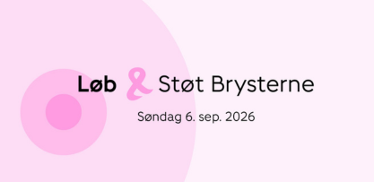 Vi løber lyserødt: Løberen støtter Støt Brysterne-løbet