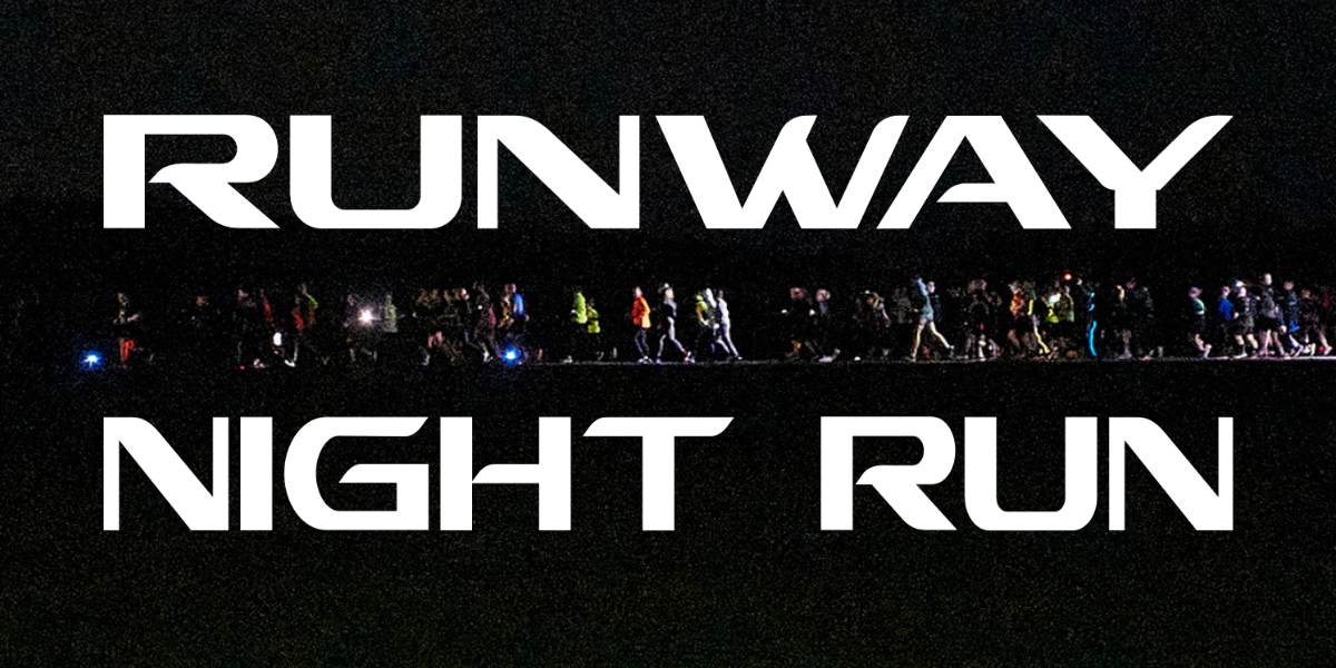 Runway Night Run: Et helt unikt løb – direkte på landingsbanen i Aalborg Lufthavn